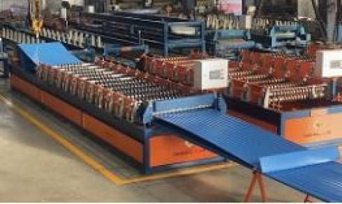 خط تولید ورق کرکره سینوسی - پارس رول فرم