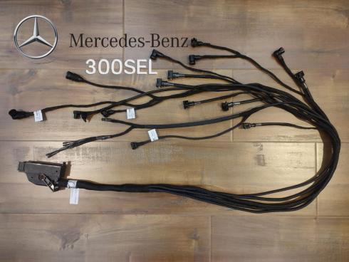 ecu بنز 124 و سیم کشی بخش موتور