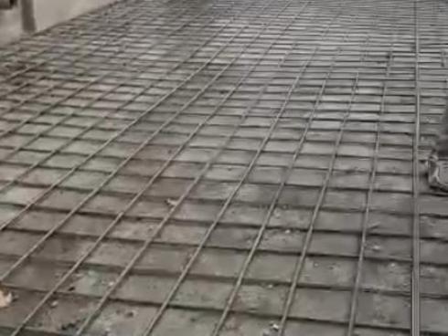 آرماتور بندی تک شبکه  دو شبکه بتن ریزی ماله پروانه