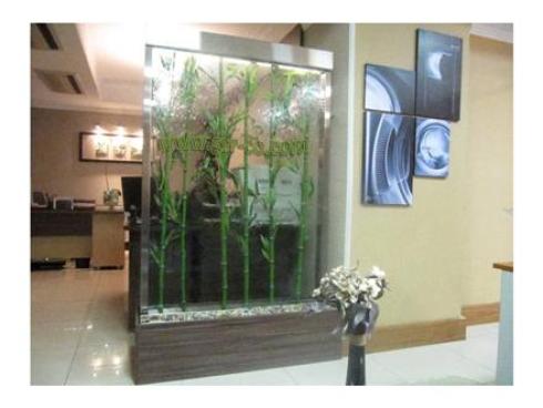 آبنمای شیشه ای ، آبنمای خطی ، آبشار شیشه ای ، فروش آبشار