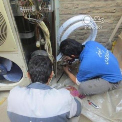 تعمیر کولر گازی در کوی فراز و سعادت آباد