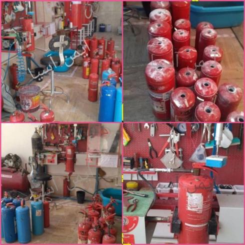 فروش و شارژ کپسول آتشنشانی ایمن آسیا