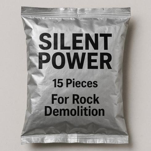 سایلنت پاور راحت ترین راه شکستن سنگ
