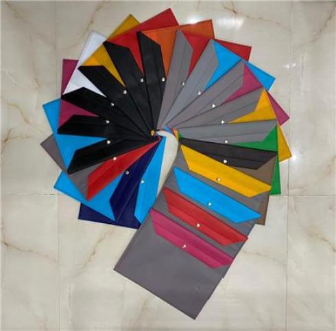 پوشه دکمه دار پارچه ای