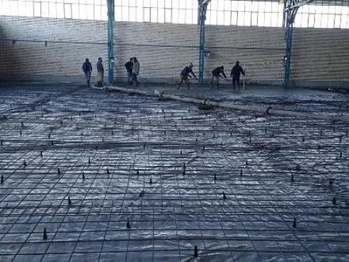 اجرای تخصصی کف سازی و بتن ریزی با ماله پروانه ای درجه 1