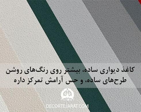 خرید کاغذ دیواری ساده و مینیمال