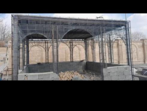 جوشکاری اسکلت .شیروانی . راویز کاری .