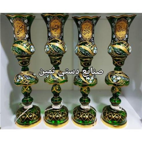 تولیدی شمعدان هیئتی لاله مذهبی کنار منبری برنجی