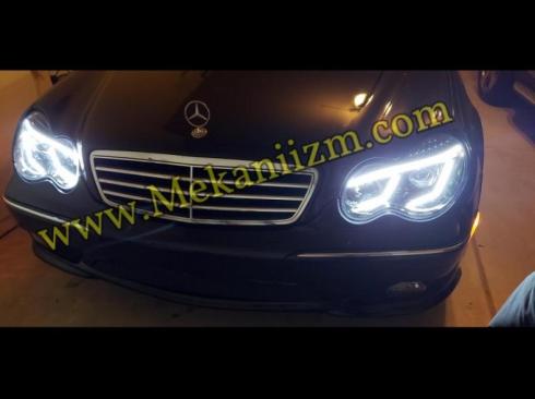 چراغ جلو مرسدس بنز C W203
