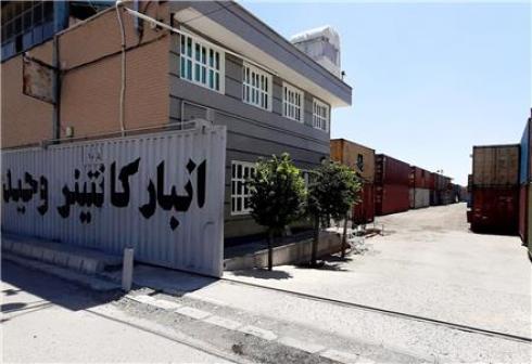 اجاره انبار لوازم اثاث منزل کالای تجاری و غیره در کانتینر