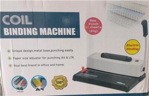 دستگاه صحافی و پانچ پلاستیکی