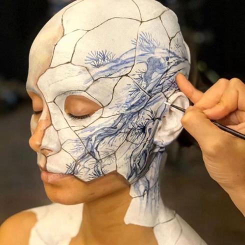 آموزش گریم سینمایی و میکاپ عروس در کرج