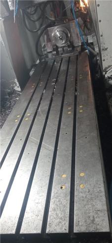 فرز cnc چهارمحور همزمان X=2000 در دقت 0/01