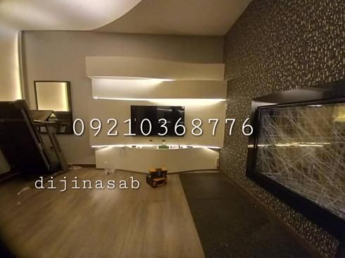 نصب نصاب پایه دیواری تلویزیون روی دیوار در تهران