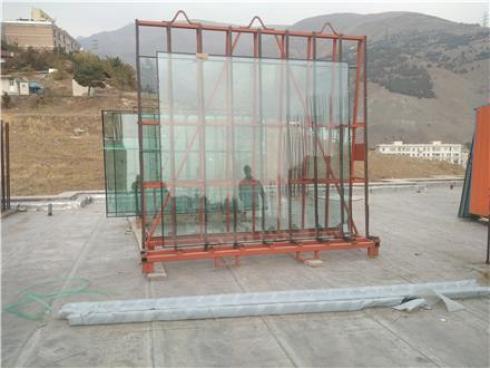 حمل شیشه سکوریت دوجداره