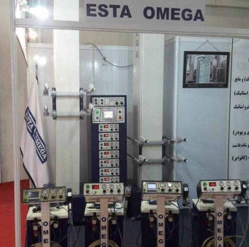 دستگاه پاشش رنگ پودری الکترو استاتیک و ربات پاشش رنگ