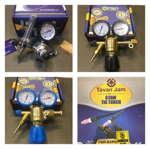 مانومتر ( رگلاتور ) آرگون -co2 - اکسیژن