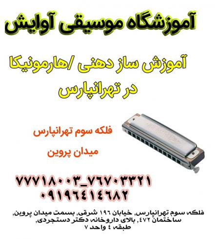 آموزش سازدهنی /هارمونیکا در تهرانپارس