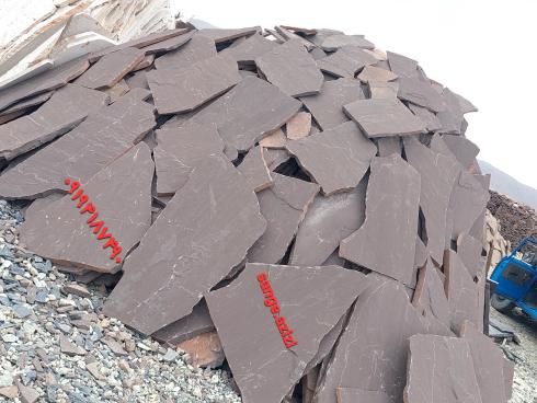 فروش سنگ لاشه سنگ ورقه ای سنگ مالون 