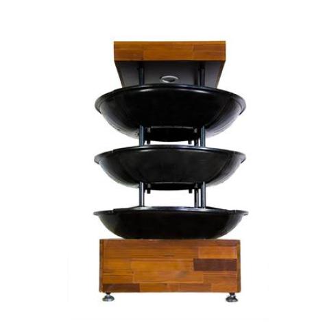 گلدان چوبی گلدان سالنی