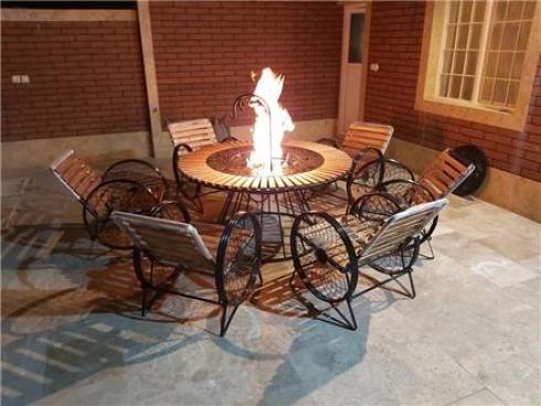 تولیدی میز و صندلی باغی ویلایی تراسی روف گاردن