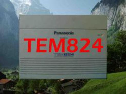 نصب دستگاه تلفن پاناسونیک TEM824