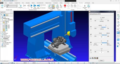 پکیج آموزش CNC چهار و پنج محور