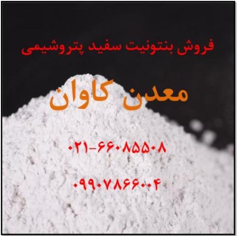فروش بنتونیت سفید پتروشیمی معدن کاوان