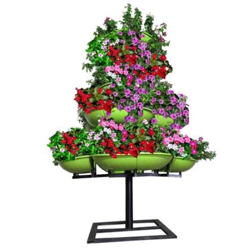 فلاورباکس طبقاتی هیلدا گلدان طبقاتی کاج  مدل C-16