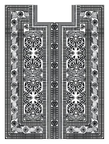 دستگاه چاپ پته زنی