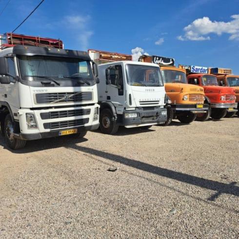 باربری سعادت ترانزیت کفی دهچرخ کامیون مسقف