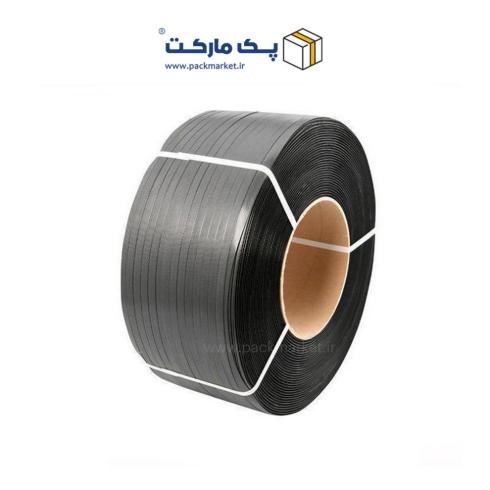 تسمه بسته بندی پلاستیکی رنگ طوسی