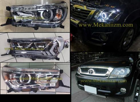 چراغ جلو تویوتا هایلوکس