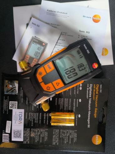 گیج وکیوم دیجیتال تستو Testo 552