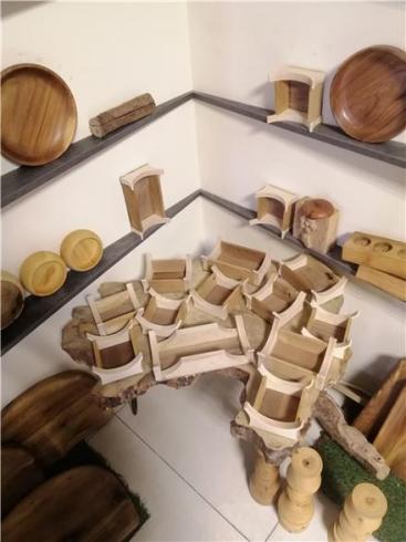 سینی چوبی مینیاتوری