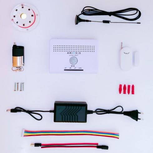 پکیج دزدگیر آمان آریوسیس (برای آپارتمان‌ها و مغازه‌ها