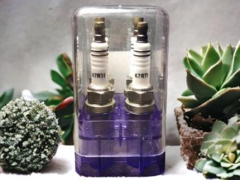 شمع خودرو ایردیوم سوزنی پایه کوتاه آنپاسی دارای گارانتی مناسب پراید پارس سمند 405  206 تیپ 2