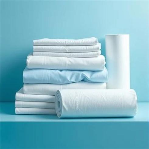 تهیه و تولید انواع حوله یکبار مصرف و البسه بیمارستانی
