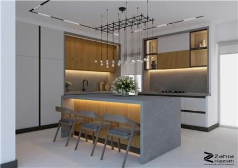 طراحی و اجرای کابینت ، انواع دکور و نماهای چوبی ، طراحی دکوراسیون