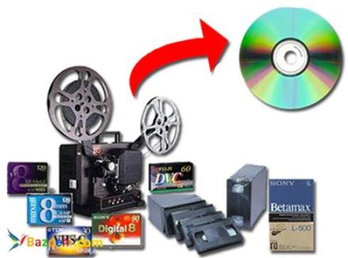 تبدیل فیلم ویدئو  , تبدیل ویدئو به دی وی دی و فایل mp4