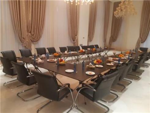 اجاره میز کنفرانس صندلی کنفرانسی چرمی اداری اموزشی