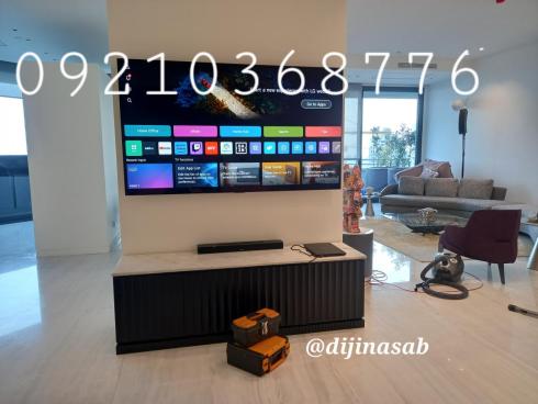 نصاب نصب براکت تلویزیون روی دیوار در تهران