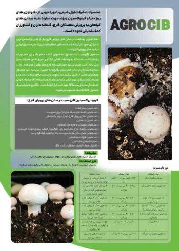 ضدعفونی سالن پرورش قارچ