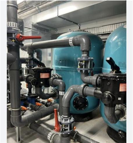 تاسیسات لوله کشی ساختمان و نصب پمپ اب