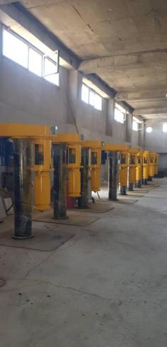 دستگاه میکسر رنگسازی و پرمیل آماده تحویل