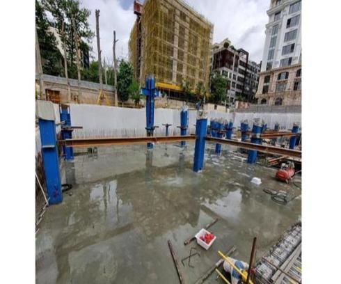 اجرای بتن ماله پروانه ای ، بتن سخت بتن رنگی و منقش