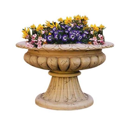 گلدان پایه دار فایبرگلاس زرین کار