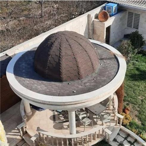 اجرای شیروانی ، ویلا ، آلاچیق شینگل فلاشینگ