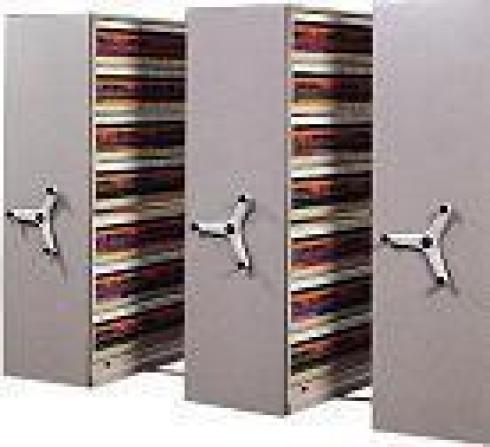 سیستم بایگانی ریلی(قفسه ریلی) مهندسی آداک