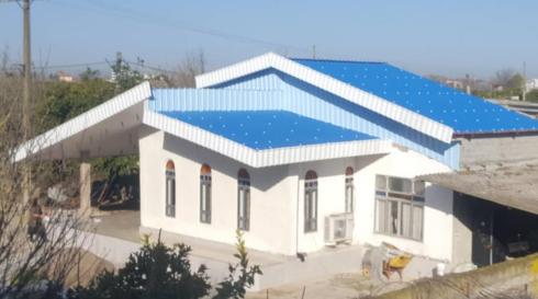 اجرای سقف شیروانی، شیروانی ویلا و قیمت ورق شیروانی